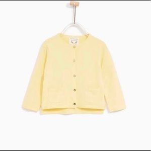 Zara baby girl knit sweater